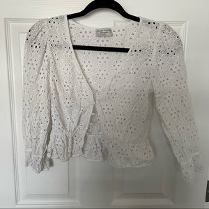 Dress Forum Los Angeles Beach bliss eyelet top